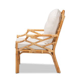 Fiji Wicker Fair Rattan Dining Arm or Living Room Arm Chair