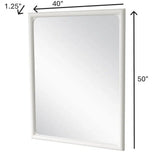 Montauk Mirror Model FL-B49938-WHITE By Finn & Louise