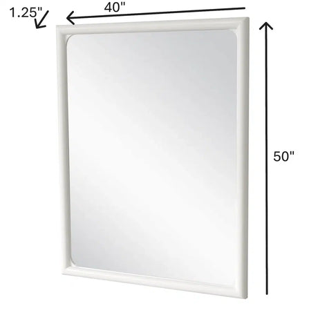 Montauk Mirror Model FL-B49938-WHITE By Finn & Louise