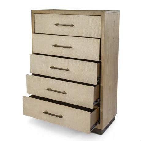Rio Vista 5 Drawer Chest Model FL-B70035-EARTHCLAY by Finn & Louise