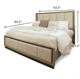 Rio Vista Queen Bed Model FL-B700QBED-EARTHCLAY By Finn & Louise