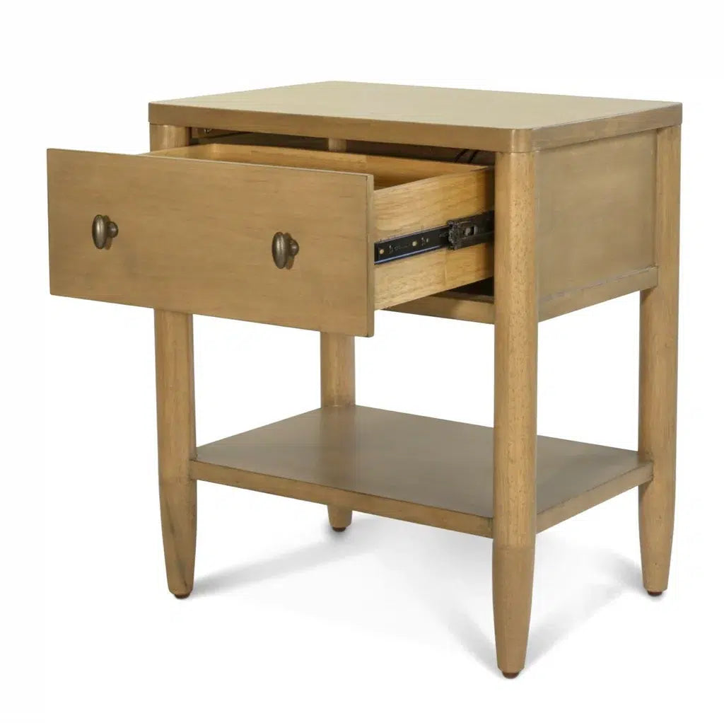 Chatham 1 Drawer Nighstand Model FL-B91132-MAPLE By Finn & Louise