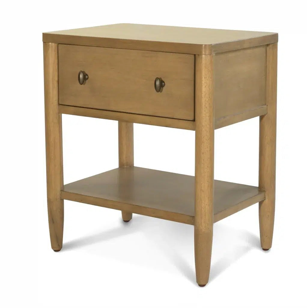Chatham 1 Drawer Nighstand Model FL-B91132-MAPLE By Finn & Louise