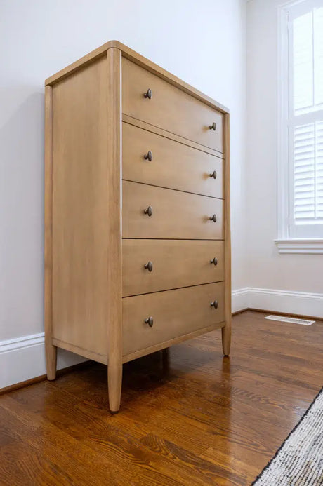 Chatham 5 Drawer Chest Model FL-B91135-MAPLE By Finn & Louise