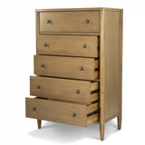 Chatham 5 Drawer Chest Model FL-B91135-MAPLE By Finn & Louise