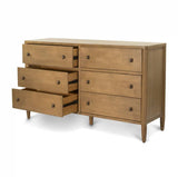 Chatham 6 Drawer Dresser Model FL-B91136-MAPLE By Finn & Louise