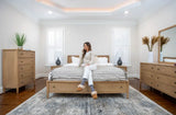 Chatham Storage Queen Bed Model FL-B911QBED-STORAGE-MAPLE from Seawinds Trading