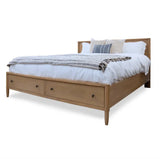 Chatham Storage Queen Bed Model FL-B911QBED-STORAGE-MAPLE from Seawinds Trading
