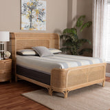 Florence Natural Rattan Bed Frame by Wicker Fair