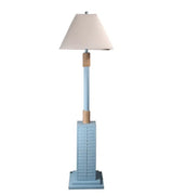 Floor Shutter Floor Lamp Model LUX-FL-1752-BLUE By Lux Lighting