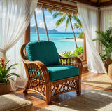 Florida Deep Seating Arm Chair by Wicker Fair