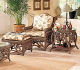 Majestic Rattan Coffee Table Model GCT in Brownwash Stain by Wicker Fair