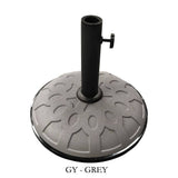 Outdoor 25 lb Resin Compound Umbrella Base Model 23700