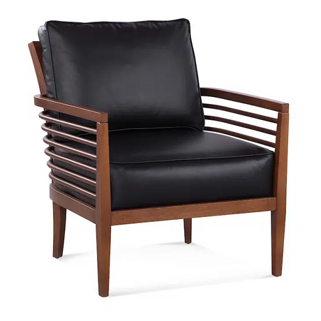 Gage Accent Chair - Leather by Braxton Culler Made in the USA Model 1058-L01