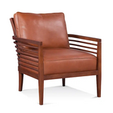 Gage Accent Chair - Leather by Braxton Culler Made in the USA Model 1058-L01