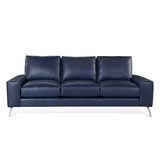 Garrett Leather Sofa by Braxton Culler Made in the USA Model 9708-L11