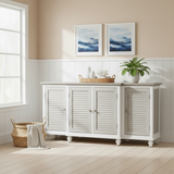Islamorada Credenza Cabinet by Seawinds Trading B23315-DAPGREY