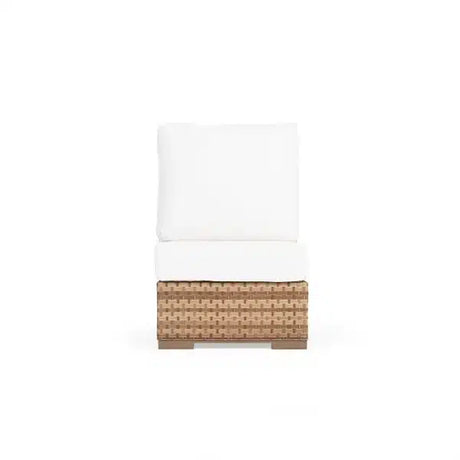 Get Away Outdoor Wicker Armless Chair in Sandstone Model 641801ASSTWT