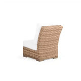 Get Away Outdoor Wicker Armless Chair in Sandstone Model 641801ASSTWT