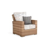 Get Away Outdoor Wicker Club Chair in Sandstone Model 641805SSTWTK