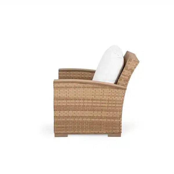 Get Away Outdoor Wicker Club Chair in Sandstone Model 641805SSTWTK