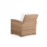 Get Away Outdoor Wicker Club Chair in Sandstone Model 641805SSTWTK