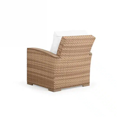 Get Away Outdoor Wicker Club Chair in Sandstone Model 641805SSTWTK
