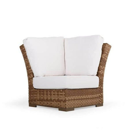 Get Away Outdoor Wicker Corner Chair in Sandstone Model 641890CSST