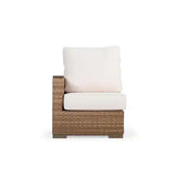 Get Away Outdoor Wicker Left Facing (LF) Arm Reclining Chair in Sandstone Model 641892LSSTWTK