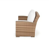 Get Away Outdoor Wicker Loveseat in Sandstone Model 641802SSTWTK