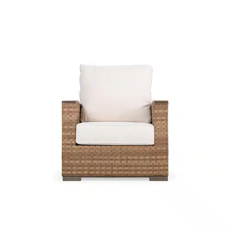 Get Away Outdoor Wicker Reclining Back Club Chair in Sandstone Model 641892SSTWTK