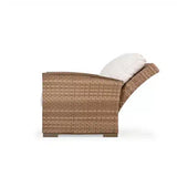 Get Away Outdoor Wicker Reclining Back Club Chair in Sandstone Model 641892SSTWTK