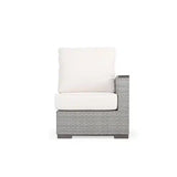 Get Away Outdoor Wicker Right Facing (RF) Arm Reclining Chair in Pebblestone Model 641892RPSTVWN
