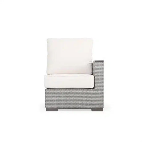 Get Away Outdoor Wicker Right Facing (RF) Arm Reclining Chair in Pebblestone Model 641892RPSTVWN