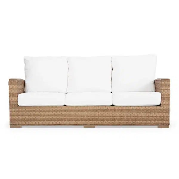 Get Away Outdoor Wicker Sofa in Sandstone Model 641803SSTWTK