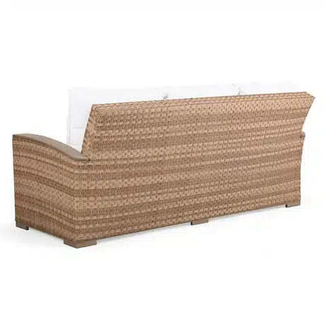 Get Away Outdoor Wicker Sofa in Sandstone Model 641803SSTWTK