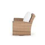 Get Away Outdoor Wicker Swivel Glider in Sandstone Model 641807SSTWTK
