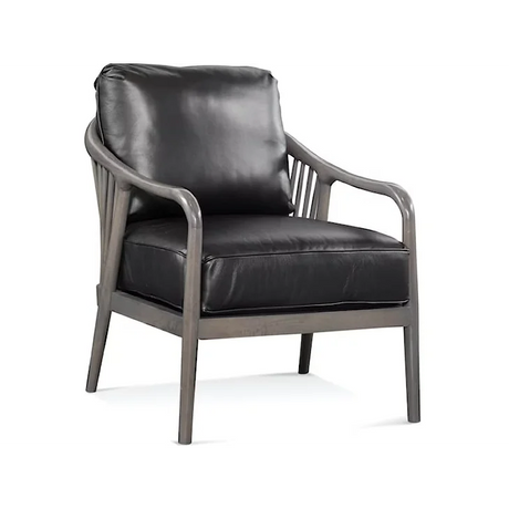 Guinevere Chair in Leather by Braxton Culler Made in the USA Model 984-L01
