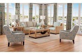 Bromley Upholstered Chair Model 4733-001 Made in the USA by Braxton Culler