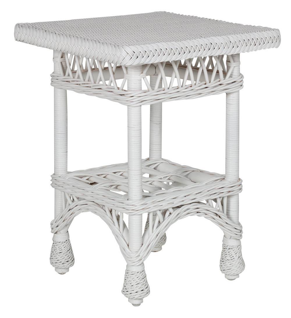 Harbor Front End Table Model HF-09 by Designer Wicker