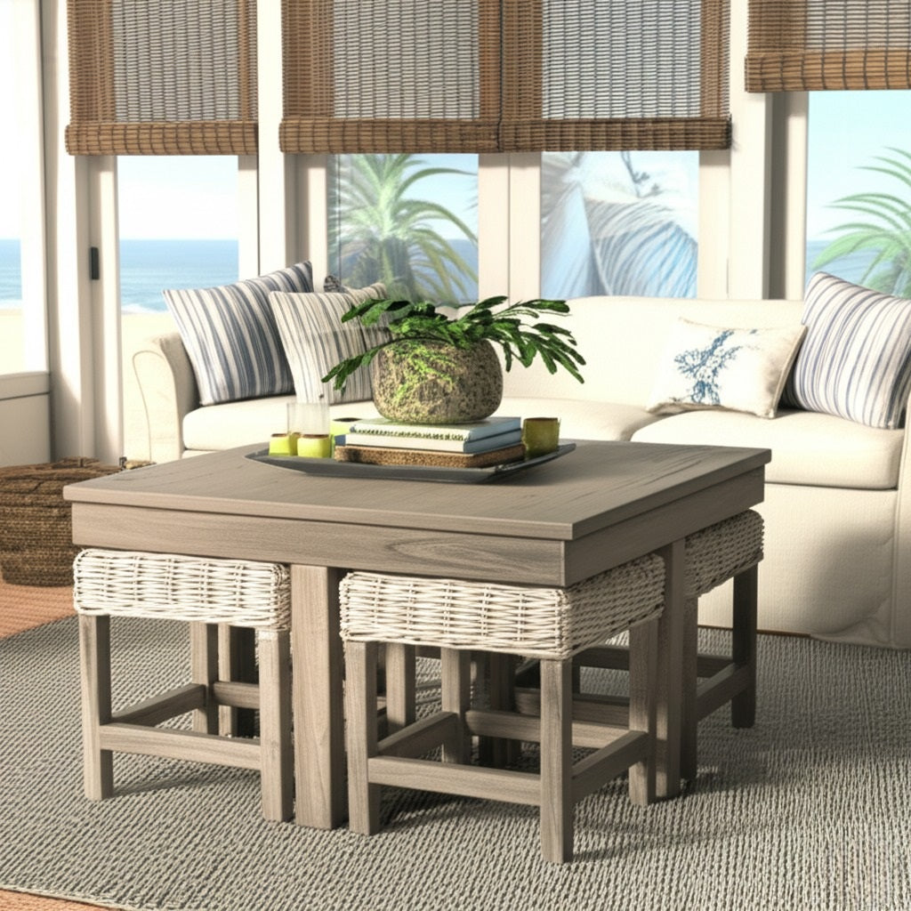 Borneo Hassock Table by Capris Furniture Model HT752