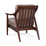 Hollyn Chair in Leather by Braxton Culler Made in the USA Model 1056-L01