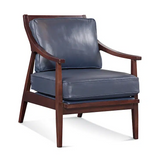 Hollyn Chair in Leather by Braxton Culler Made in the USA Model 1056-L01