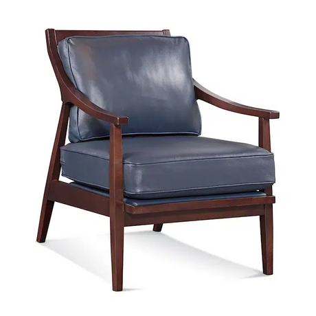 Hollyn Chair in Leather by Braxton Culler Made in the USA Model 1056-L01