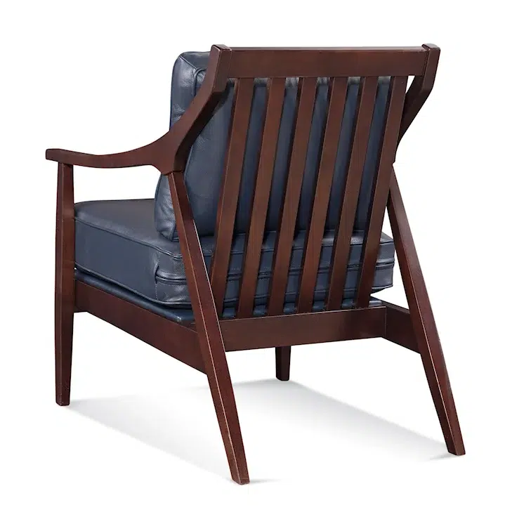 Hollyn Chair in Leather by Braxton Culler Made in the USA Model 1056-L01