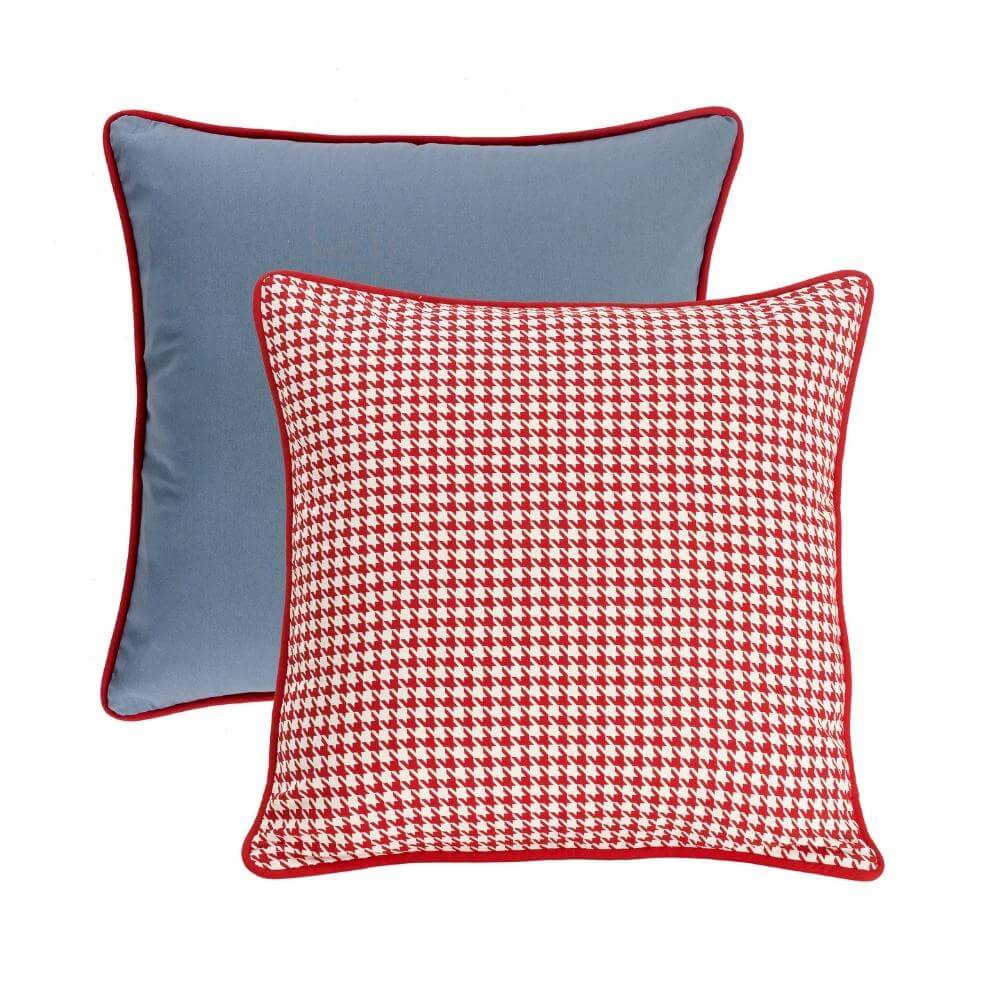 Houndstooth Reversible Euro Sham
