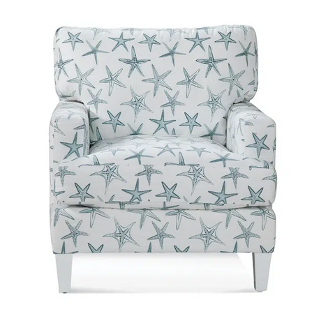 Houston Accent Chair with Wood Legs by Braxton Culler Made in the USA Model 707-001