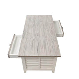 Islamorada Coastal Style Coffee Table B23303-DAPGREY By Seawinds Trading
