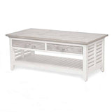 Islamorada Coastal Style Coffee Table B23303-DAPGREY By Seawinds Trading