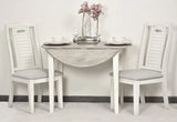 Islamorada Dining Chair Shutter Model D23382-BLANC By Seawinds Trading